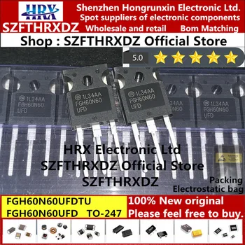 

100% new original FGH60N60UFDTU TO-247 FGH60N60UFD TO247 FGH60N60 IGBT transistor 600V 60A 30PCS/Tube (30PCS)