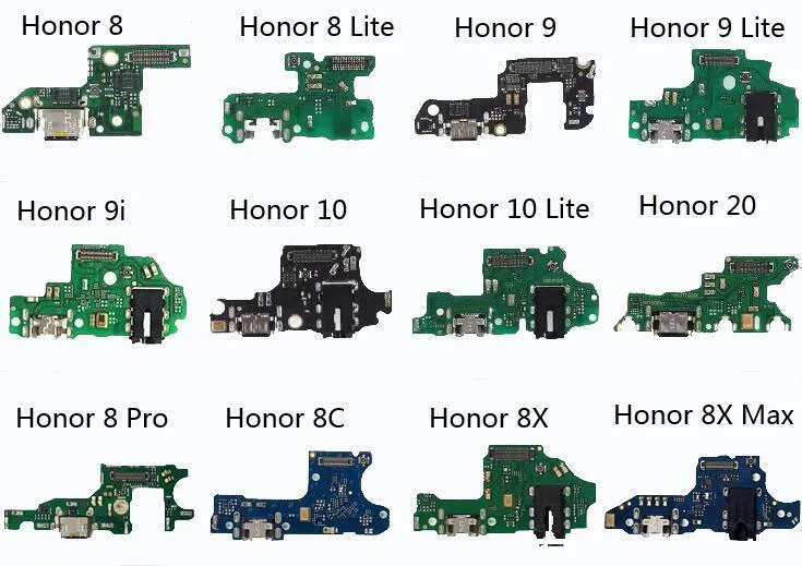 USB-порт зарядное устройство док-разъем гибкий кабель для Huawei Honor 8 lite 8C 8X Max 9 9i 10 Lite
