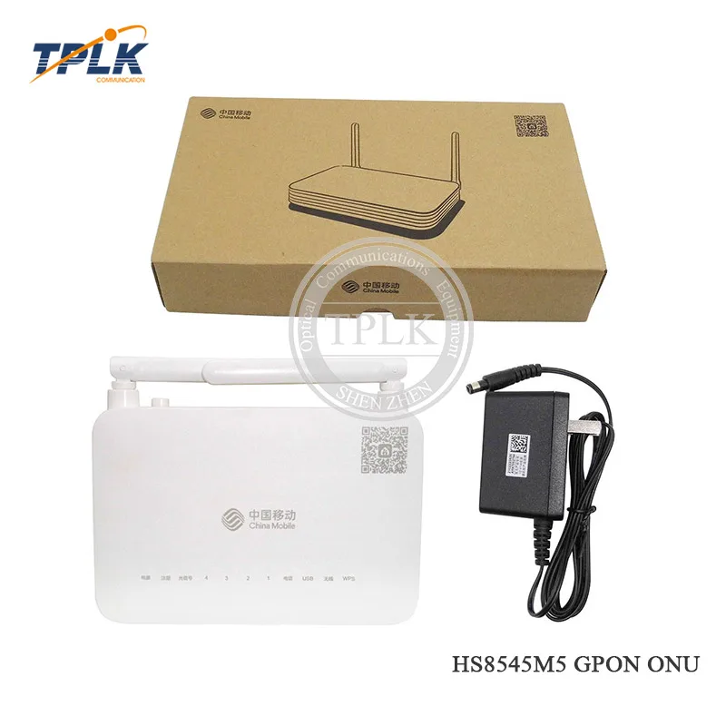 Новейшая версия HS8545M5 GPON терминал ONU ONT 1GE+ 3FE+ 1POT+ 1USB+ WiFi волоконный модем английская прошивка sc apc разъем
