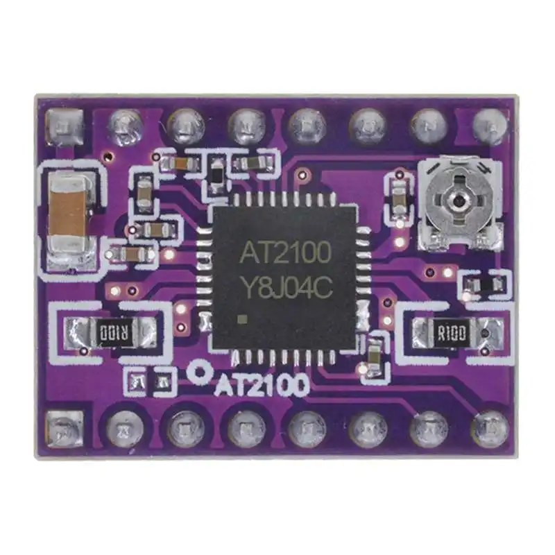 Super Silent At2100 Драйвер шагового двигателя Модуль+ радиатор для 3D печати материнская плата Vs Tmc2100 Tmc2208