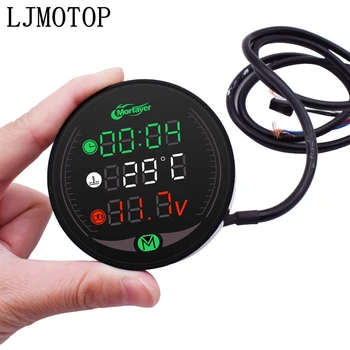 

5-in-1 Motorcycle Meter Time Water Temperature Voltmeter USB Display Table For Kawasaki KX 65 85 125 250 250F 450F 100