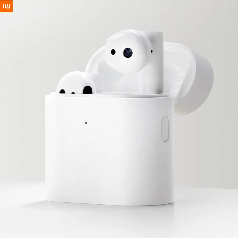 Xiao mi Airdots Pro 2 mi настоящие беспроводные наушники Air 2 TWS наушники ENC шумоподавление LHDC Bluetooth аудио Recoder - Цвет: Air 2