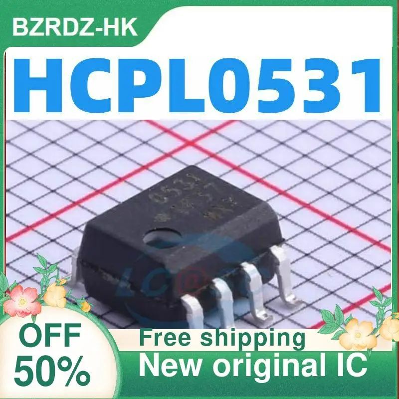 

10PCS HCPL-0531-500E SOP8 New original IC
