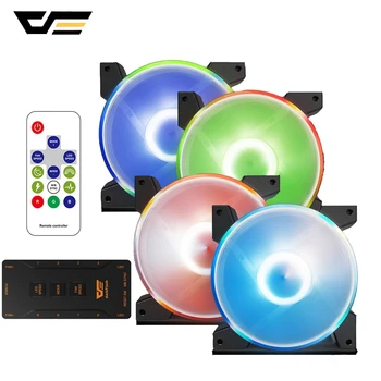 

darkFlash C7 RGB Fan 120mm Aura Sync RGB LED Remote Adjust PC Computer Case Fans 5v 3pin Computer CPU Cooler Cooling Case Fan