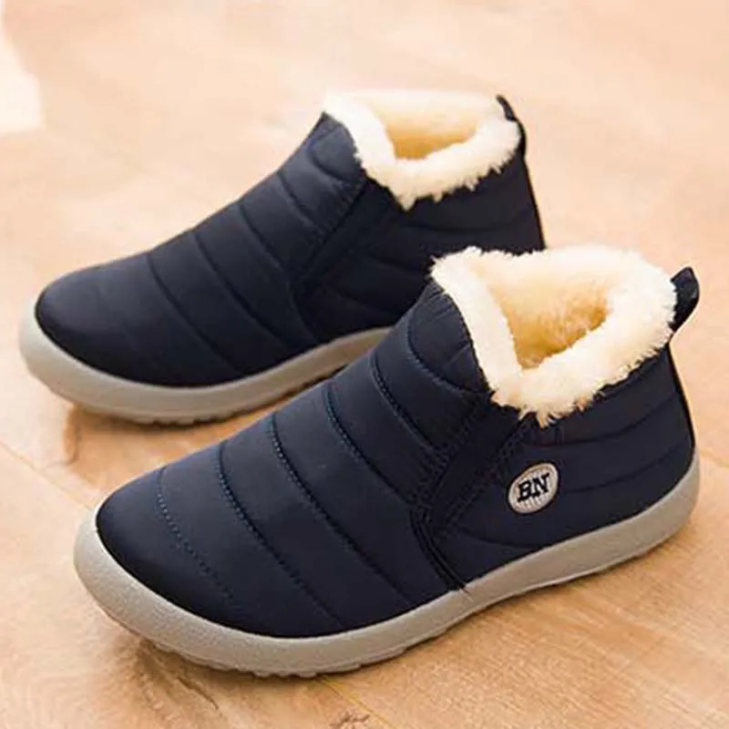Zapatos gruesos para Mujer, botas para mantener el calor, botines de nieve,  calzado de invierno|Botas de nieve| - AliExpress