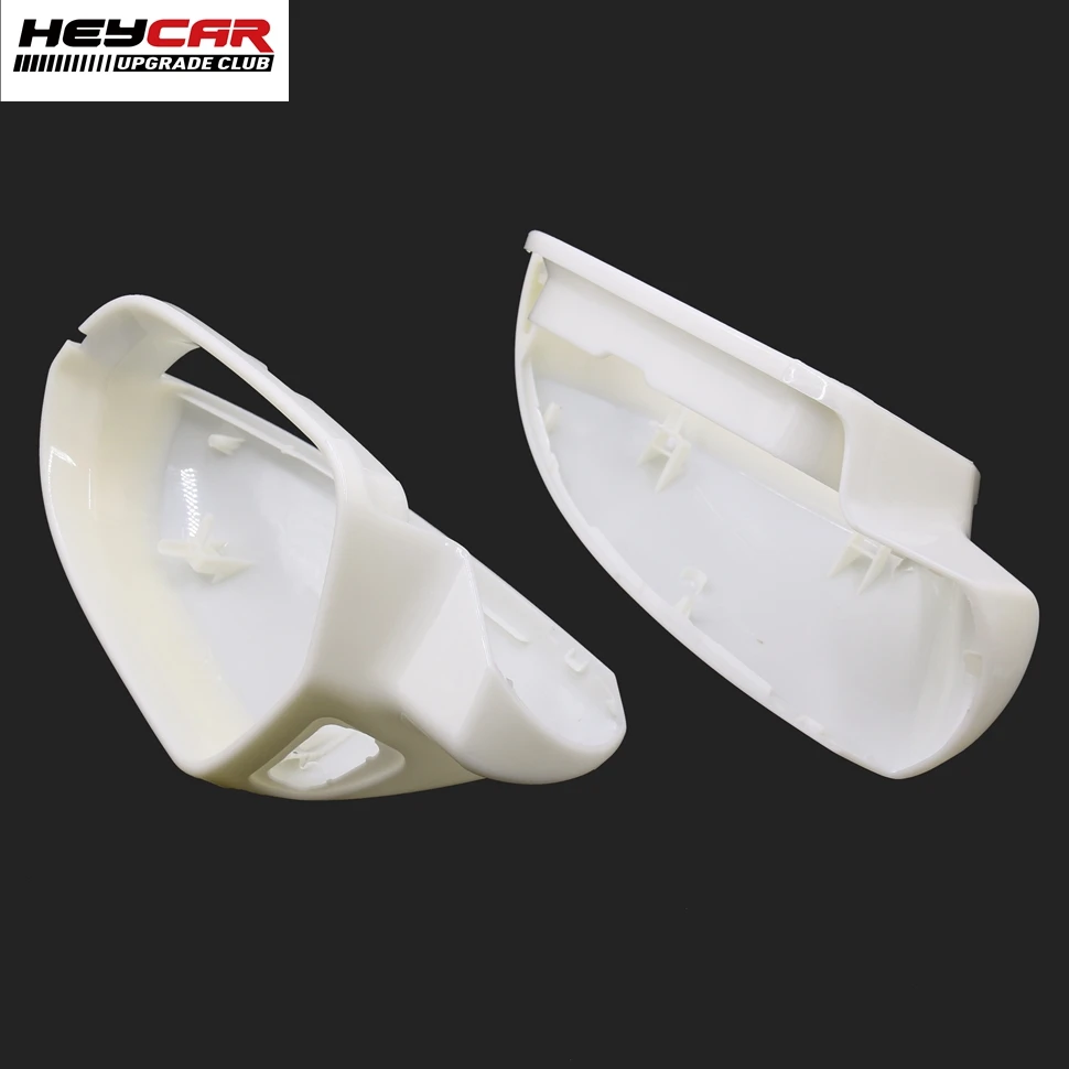 1 пара из без покраски Side Assist зеркала и добавит позитива вашей поездке, покрывает снаружи зеркала для Audi A6 C7