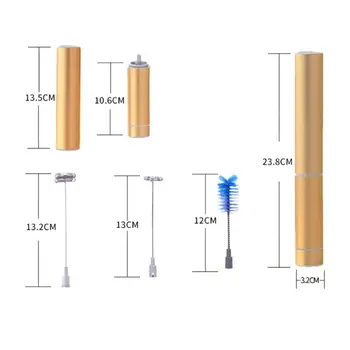 

Stainless Steel Electric Handheld Milk Frother Foamer Whisk Mixer Egg Beater Coffee Maker Blender Auto Stirrer Kitchen