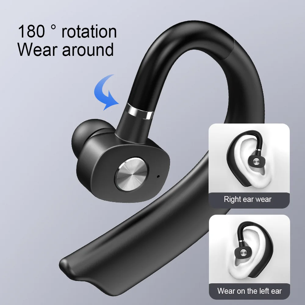 Bluetooth наушники KEBIDU с одним ухом и микрофоном|Наушники гарнитуры| |