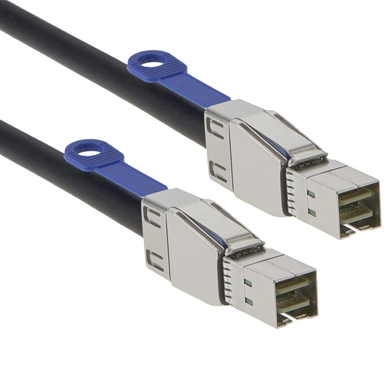 FFYY-3.3Ft Внешний Hd Mini Sas Sff-8644-Sff-8644 кабель, 1 м/черный
