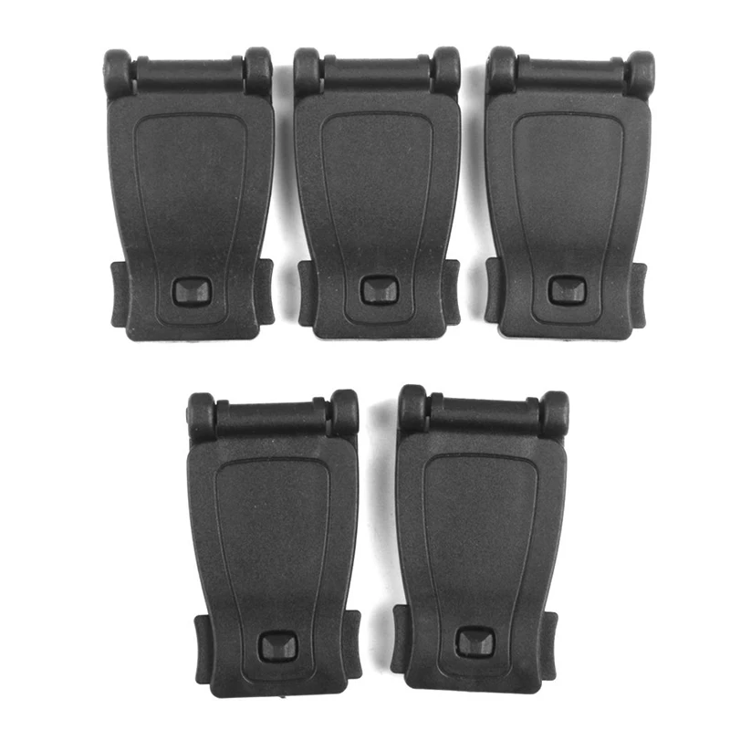 BEAU-10pcs ремни соединительные зажимы для сумки Наплечная Сумка Рюкзак зажим Пряжка Черный