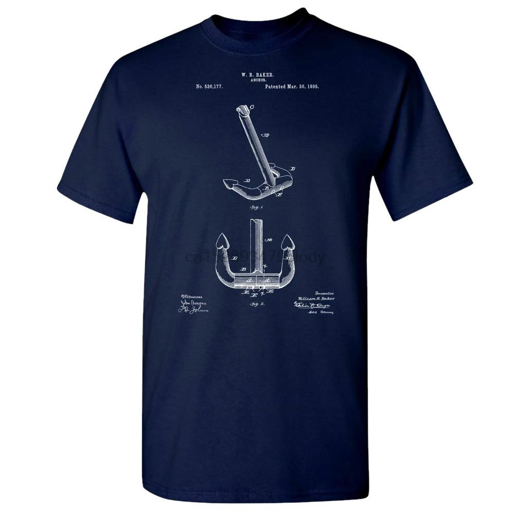 

Boat Anchor T-Shirt Sailor Shirt Ship Captain Sailing Gift Us Navy Merchant Marine Nautical Gift Ships Anchor