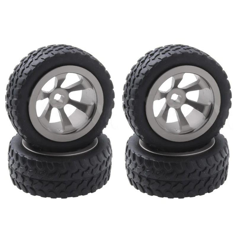 4 шт./лот металл + резиновые шины и колеса для WLtoys 1/28 RC автомобиля K969 K989 K999 P929 4WD