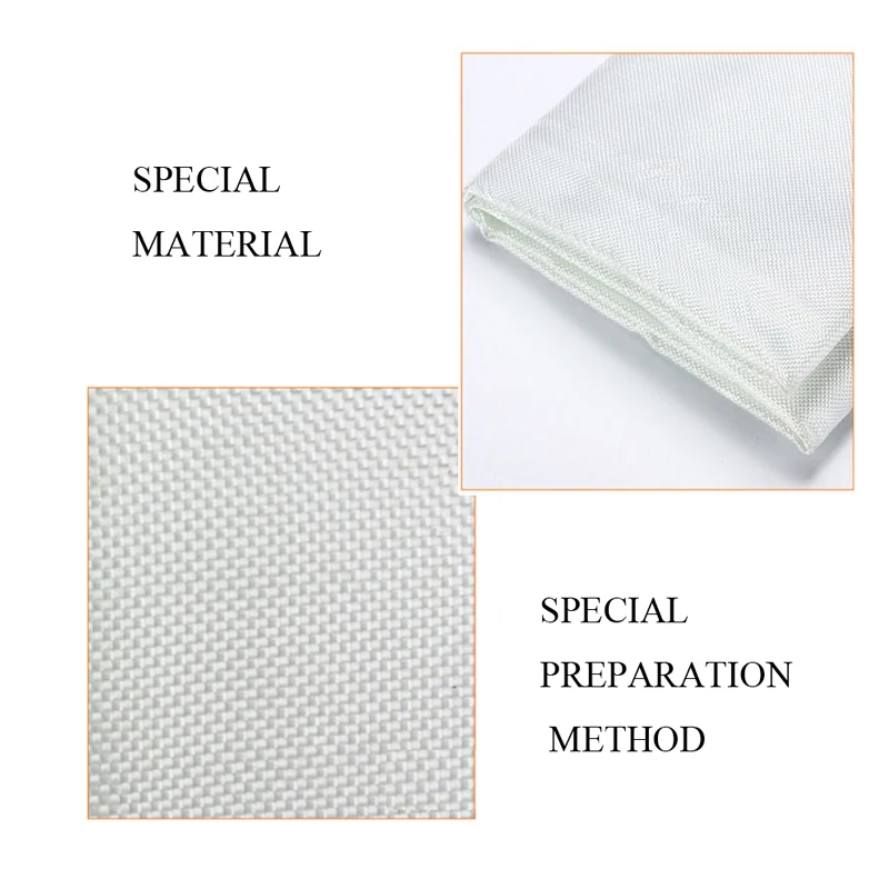 Fire Emergency Blanket Flame-Retardant Saftety 1m Sealed Work Place Camping Safety Fire Blanket