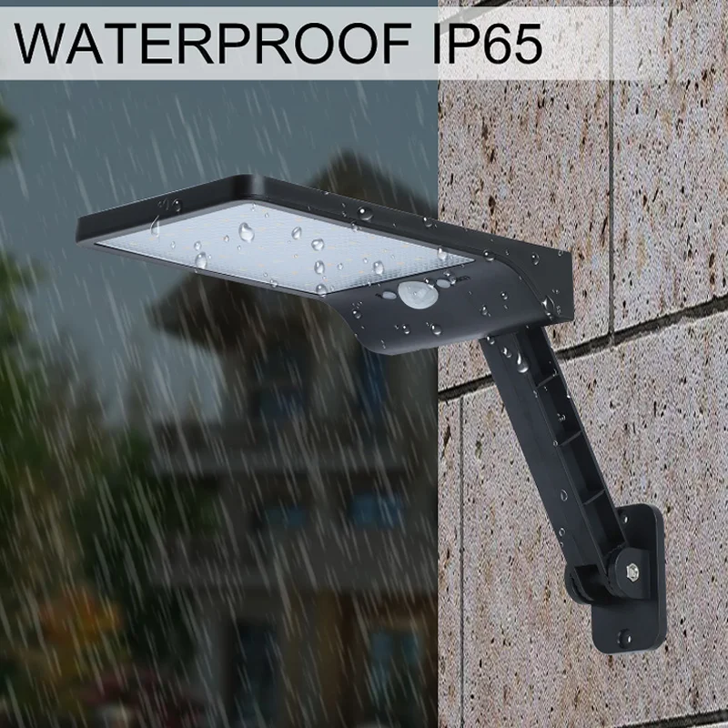 Wall Light Street Lamp Light Controlled Motion Sensor Home Outdoor Durable Eco-Friendly Walkway Lights 48 LED