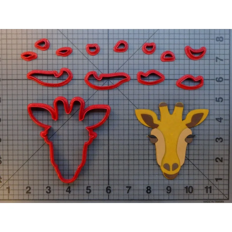 Милая Детская формочка для печенья в виде жирафа дикое животное детский торт на