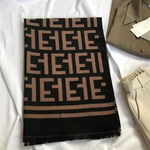 Autumn And Winter New Imitation Cashmere Scarf, Double-Sided Two-Color Warmth Shawl, Ladies Scarf 200 X 65 CM