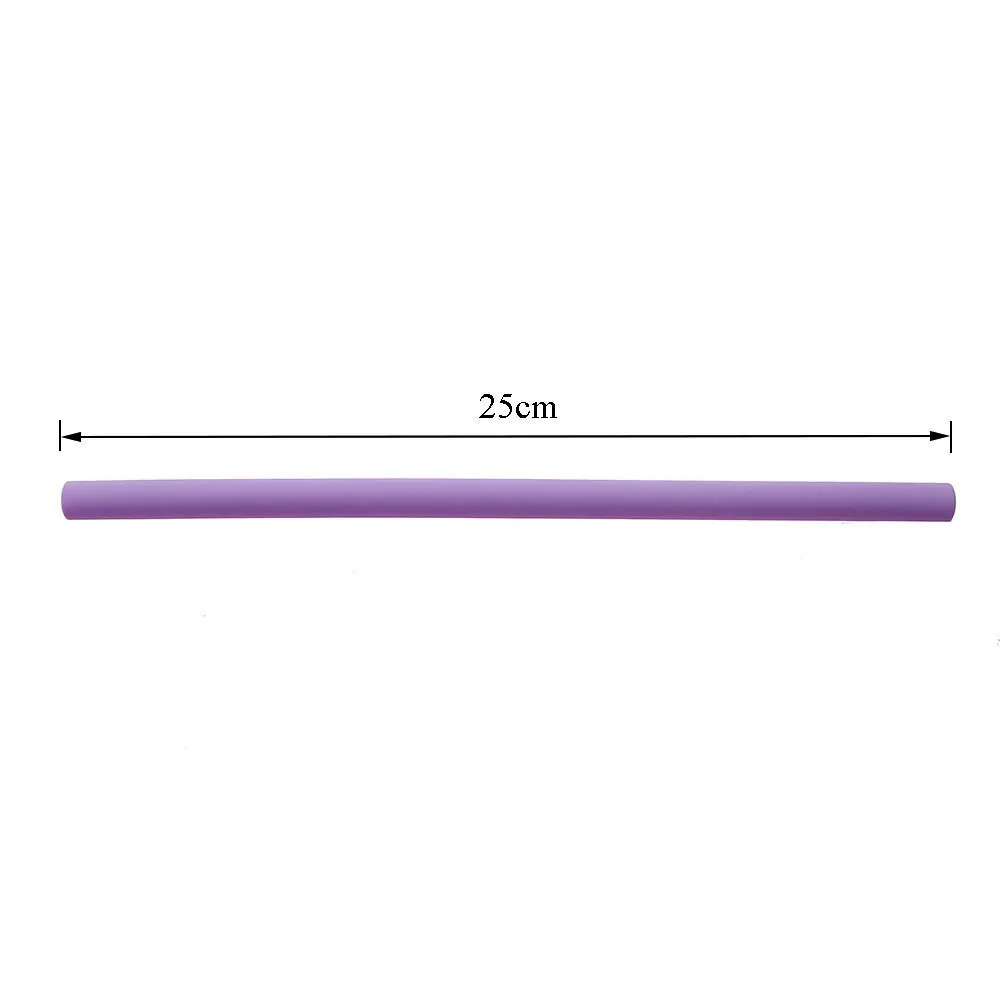 Silicone Foldable Reusable Drinking Straws - Flexible Party and Bar Accessories