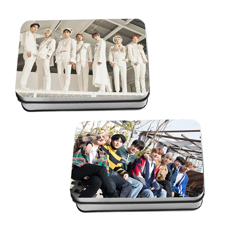 40Pcs/Set MONSTA X Album Self Made Paper Lomo Card Photo Card Poster HD Photocard Fans Gift Collection