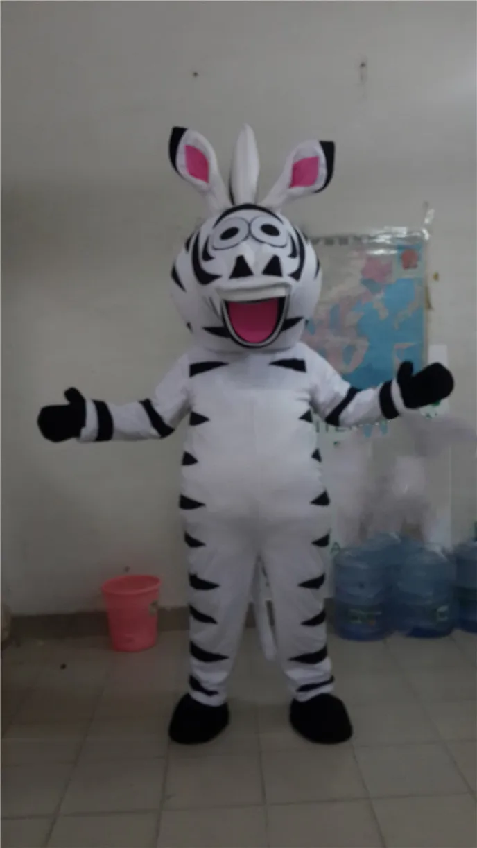 

Zebra Mascot Costume Suits Cosplay Party Game Dress Outfits Clothing Advertising Promotion Carnival Halloween Xmas Easter Adults