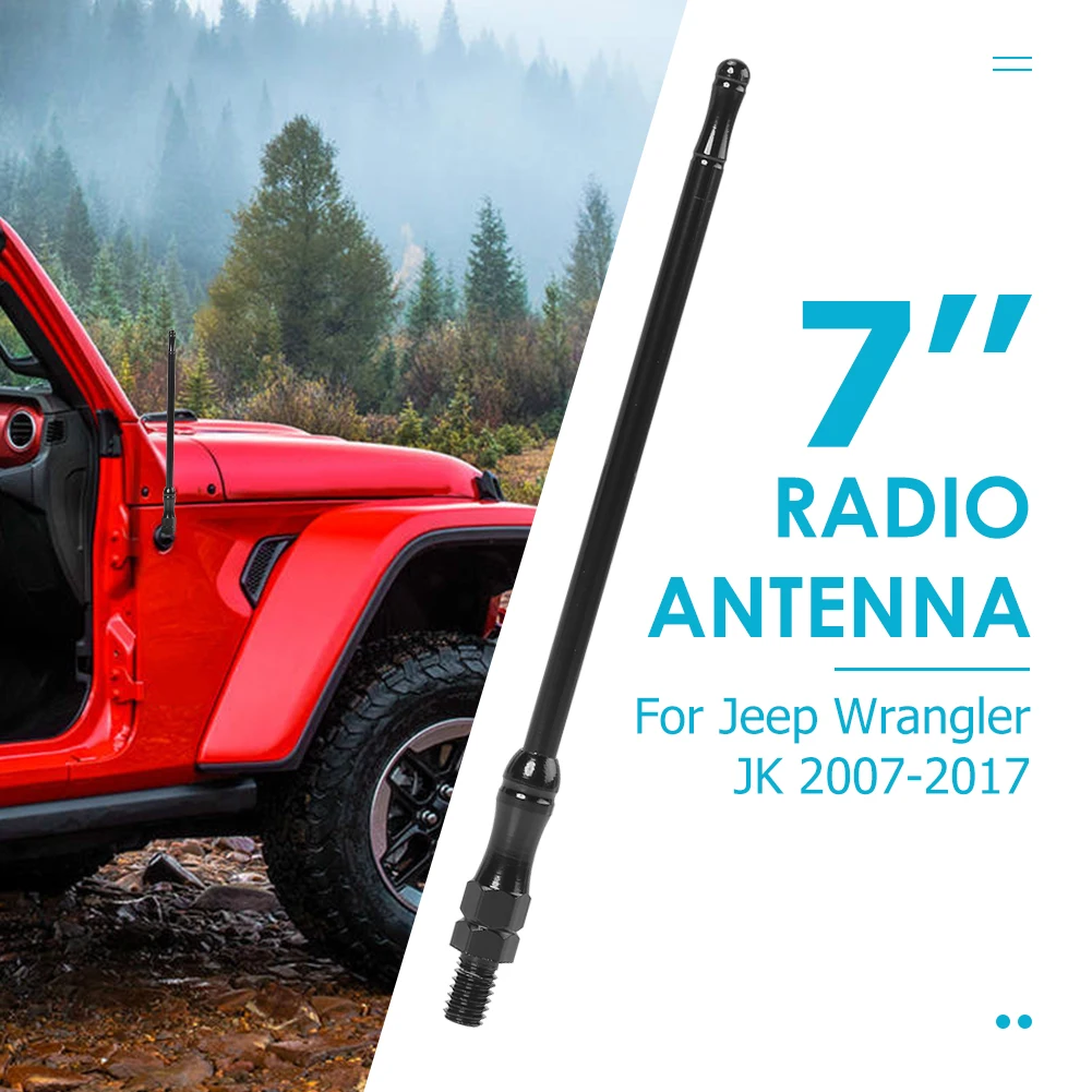 Автозапчасти для Jeep Wrangler JK 7 дюймов радиосигнальная антенна 2007-2017 автостайлинг
