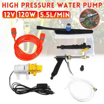 

12V 100W Portable Car Washer Guns Pump Car Sprayer High Pressure Cleaner Electric Cleaning Auto Device Car care Washing Machine