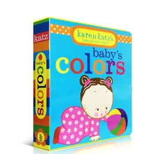 

Original Children Popular Books Karen Katz Baby's Colors Board Book Early Childhood Education Books Original English Books