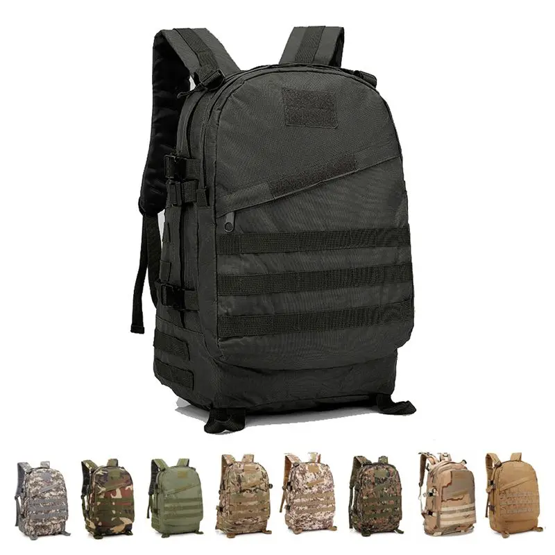 

Military Camouflage Backpack Tactical Camping Hiking Hunting Trekking Rucksack Travel Outdoor Backpack Large Capacity Nylon Bag