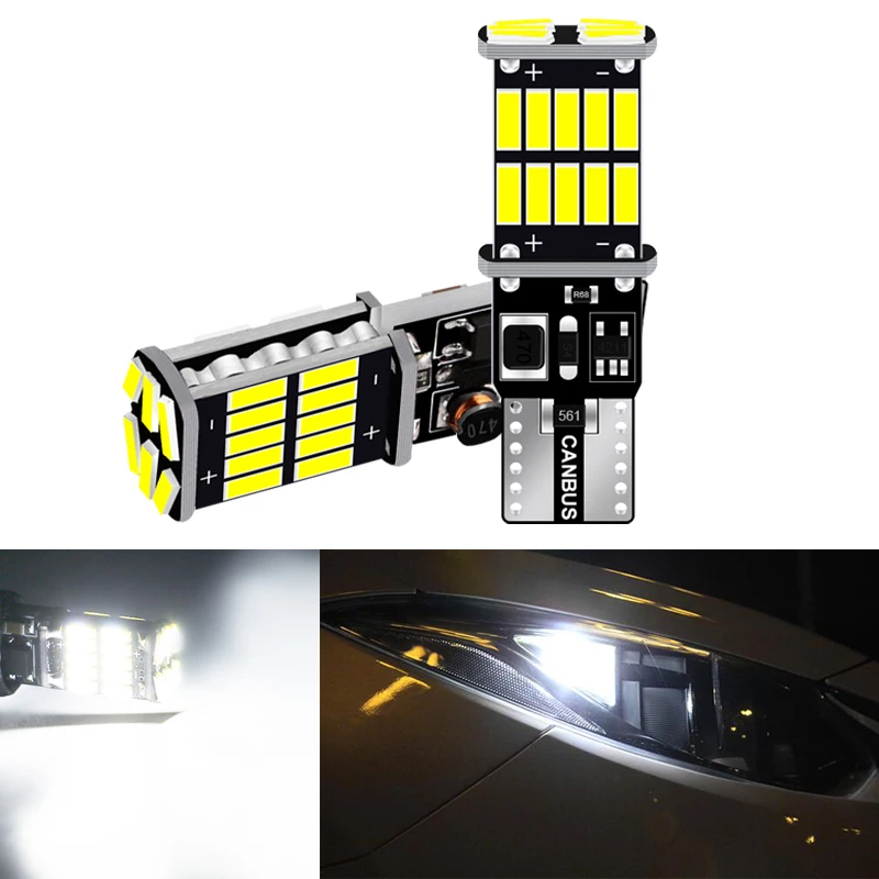 BOAOSI 2x W164 T10 W5W 26 LED 4014SMD Parking Lights Sidelight No Error