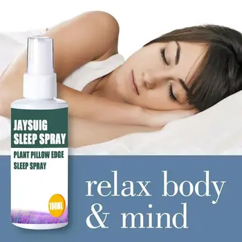 

100ml Plant Extract Pillow Edge Sleep Spray Deep Sleep Pillow Spray Insomnia Relieve Stress Castor Oil Help Sleep Relief Anxiety