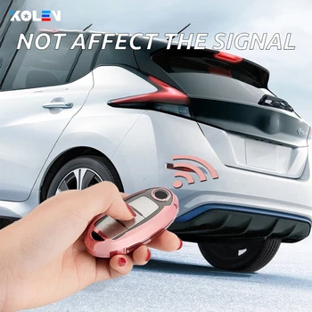 Custodia in TPU per chiave a distanza per auto per Nissan Qashqai Juke J10 J11 X-Trail T32 T31 Kicks Tiida Pathfinder Note Case Shell Cover - Custodia in TPU per chiave a distanza per auto per Nissan Qashqai Juke J10 J11