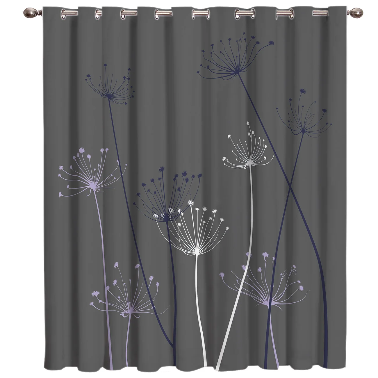 

The Plant Design Window Curtains Dark Living Room Curtains Blackout Indoor Decor Window Curtain Panels Curtains And Drapes Girls