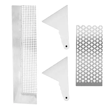 

2 Pieces Diamond Painting Ruler + Diamond Painting Fixing Tool Accessories Aligning Repair Tool for Adults Full Drill