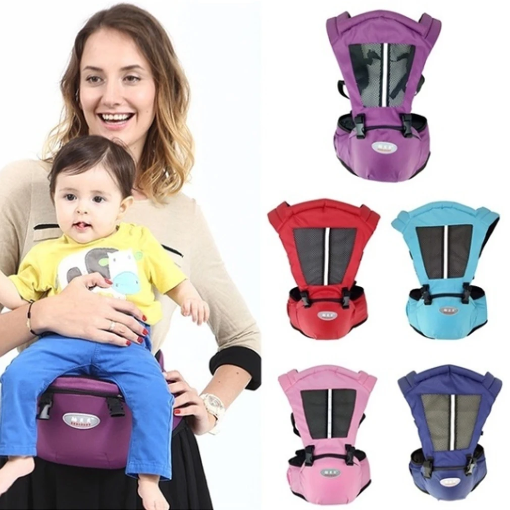 Infant Hip Seat Newborn Waist Hip Seat Wrap Belt Sling Backpack Front Back Chest Multifunction Breathable Carriers