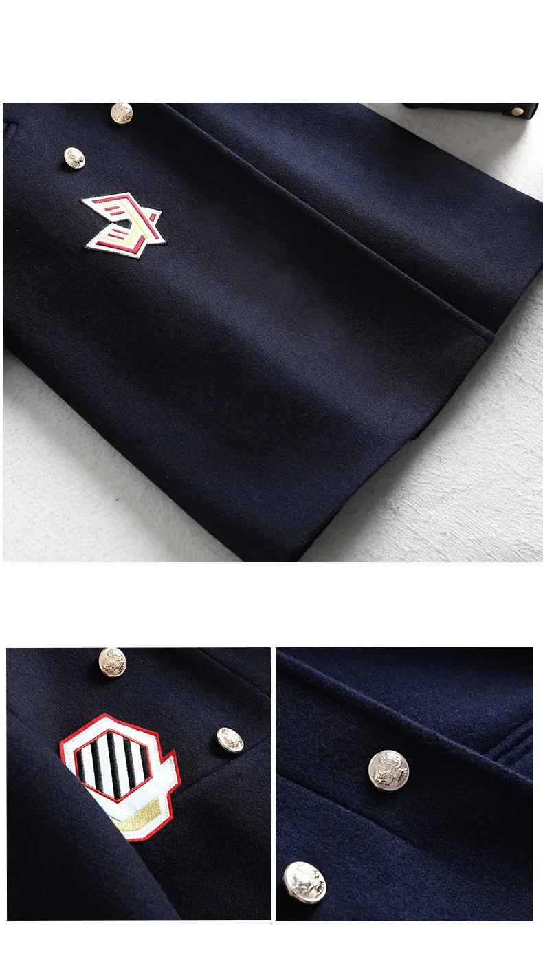 5xl размера плюс женские длинные свободные женские куртки Зимние новые женские пальто шерстяное пальто женские 8484