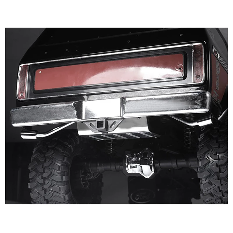 Металлический моделирующий топливный бак для Dj Traxxas Trx-4 Trx4 выхлопная труба Djc-9158 для Land Rover Rc модификация автомобиля запчасти
