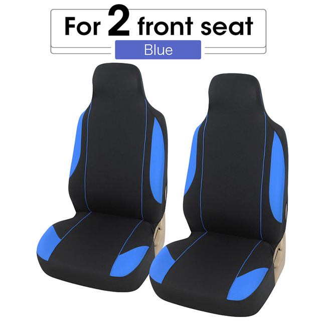 Universal Car Seat Cover Protectors Bucket Seats For vaz 2105 For Mazda MX-3 For 2007 Chevy For Toyota