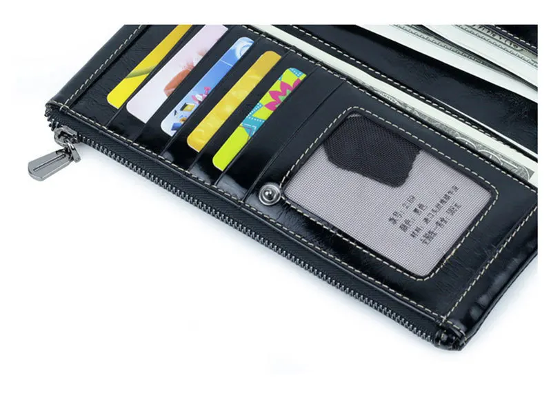 New Genuine Leather Women Wallets Female Leather Wallets With Phone Pocket Ladies Purse Hasp Small Bags For Womens Card Holder
