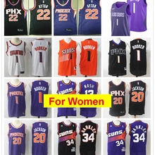 Phoenix Deandre Ayton Josh Jackson DEWIN Booker Steve Nash Charles Barkley женские баскетбольные майки