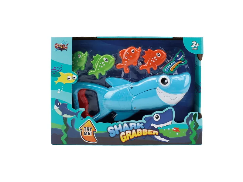 

Creative New Style Children'S Educational Casual Hungry Shark Catch Fish Fishing Tabletop Game Stall Square Toy