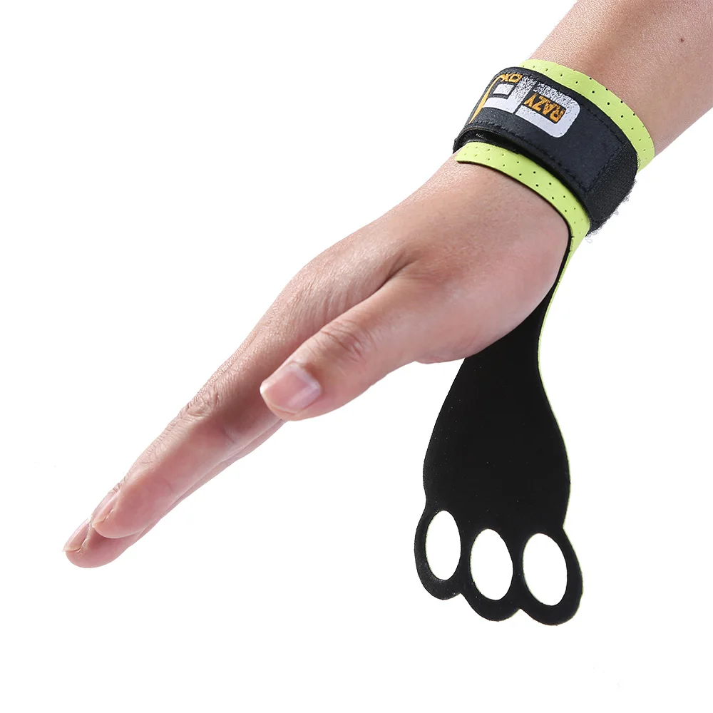 1 Pair Gymnastics Hand Grips Gymnastic Crossfit Grip Perfect for Pull-ups Kettlebell Home Gym 5