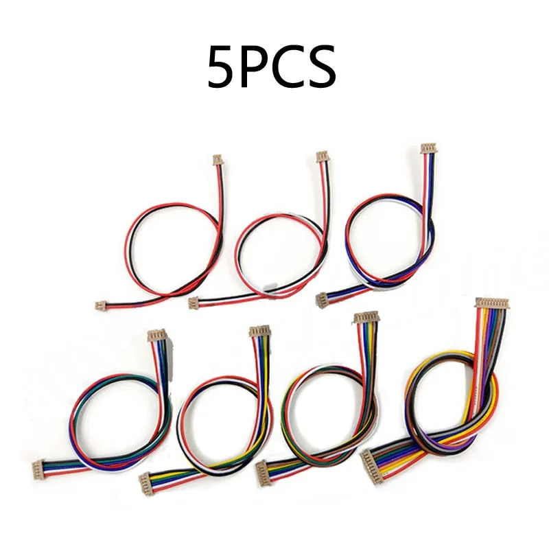 5PCS Pixhawk PX4 APM 2.5 2.6 2.8 Flight Control Connecting Line DF13 2-7P Connector DIY Spare Parts for RC Racing FPV Drone Mod | Игрушки и