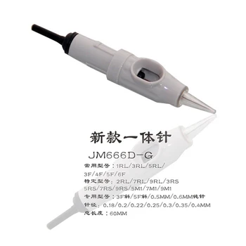 

Top quality 100pcs micro 0.25mm 1RL permanent makeup grey cartridge needles for eyebrow lips eyeliner tattoo gun
