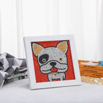 

(Woodpecker) 5D Diamond Painting Full Drill Kits for Kids, DIY Diamond Cross Stitch for Children with Frame X4YD