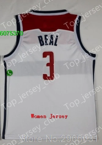 for Women A+++ качественная женская футболка для взрослых#2 John Wall#3 Bradley Beal - Цвет: for Women