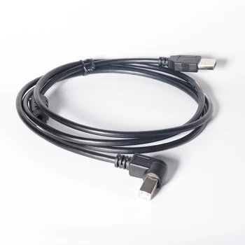 

USB 2.0 Print Cable USB Type A to B Male to Male right angled Printer Cable Label Printer DAC USB Printer 0.3m 0.5m 1m 1.5m 3m