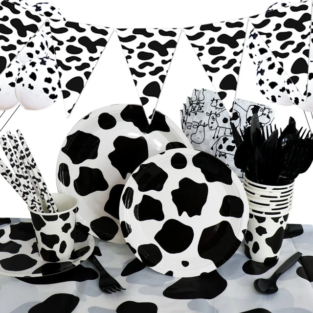 Décor de fête avec animaux de ferme, fournitures pour fête d'anniversaire,  vaisselle de table, fête à thème de ferme, Dessert pour anniversaire de  ferme - AliExpress