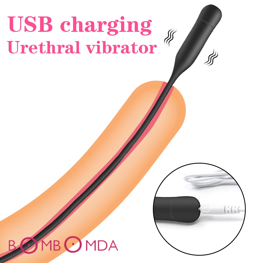 Urethral Dilator Rechargeable Vibrator