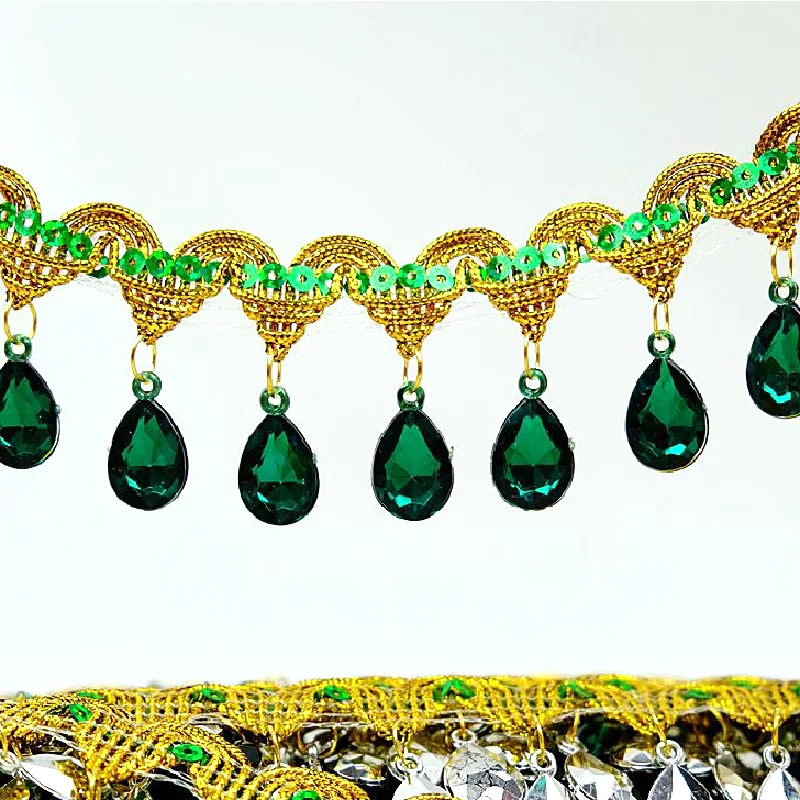 1 야드 보빈 프린지 레이스 라인 석 땋은 리본 바느질 의류 트림 액세서리