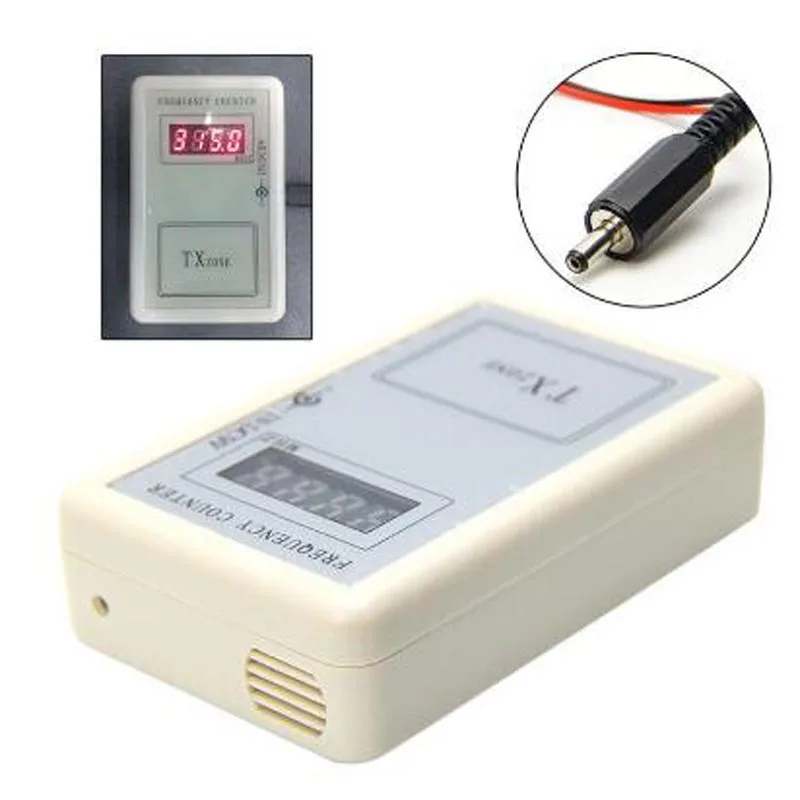 Handheld Remote Control Wireless Frequency Meter Counter tester 250-450MHZ for Car Auto Remote Cymometer Detector Power Cable Handheld Remote Control Wireless Frequency Meter Counter tester 250-450MHZ for Car Auto Remote Cymometer Detector Power Cable