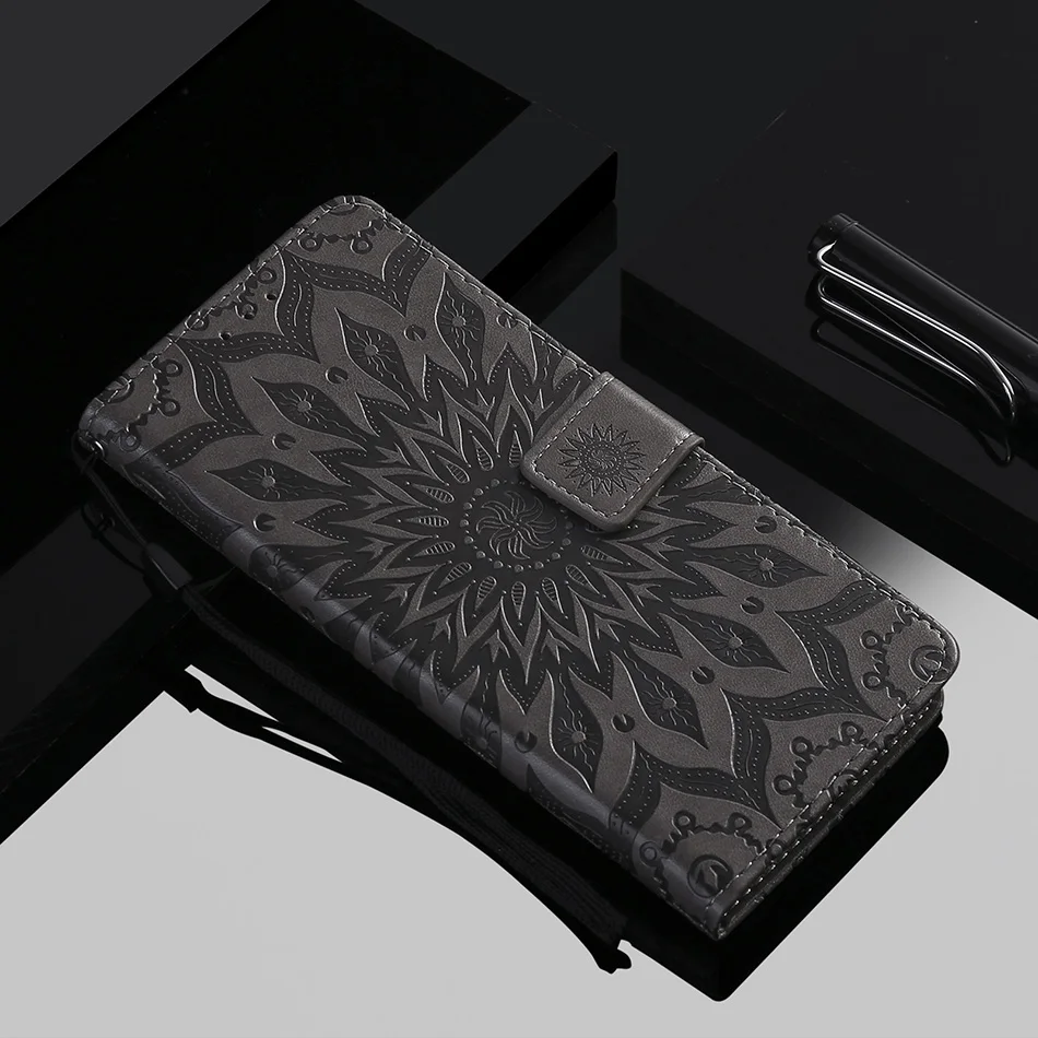 Etui Leder Brieftasche Flip Case für Samsung Galaxy S21 Ultra S20 FE S10 S9 S8 Plus S7 Edge Schmetterling Blumenmuster Telefon_voghion.com
